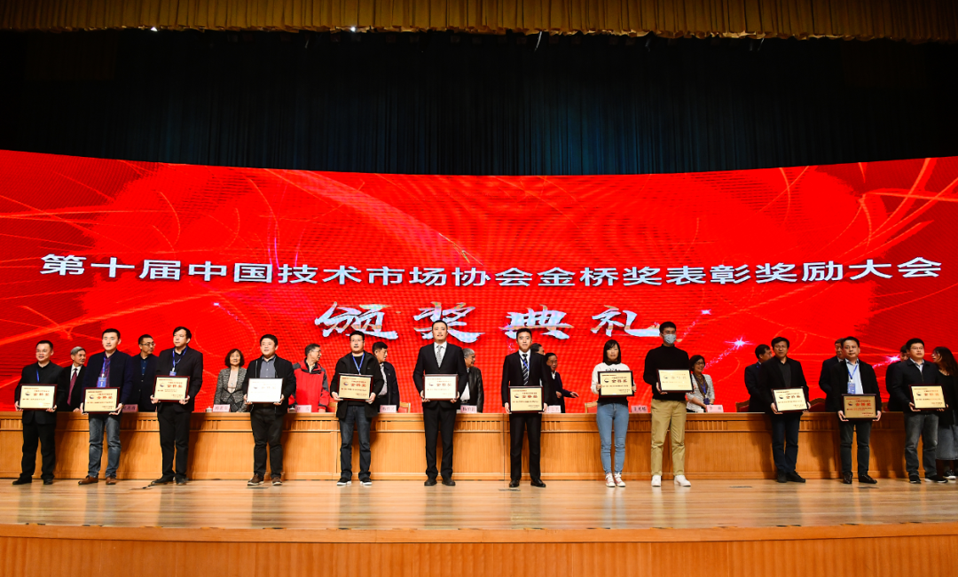 ag真人平台官方软件荣获第十届中国技术市场协会金桥奖集体优秀奖