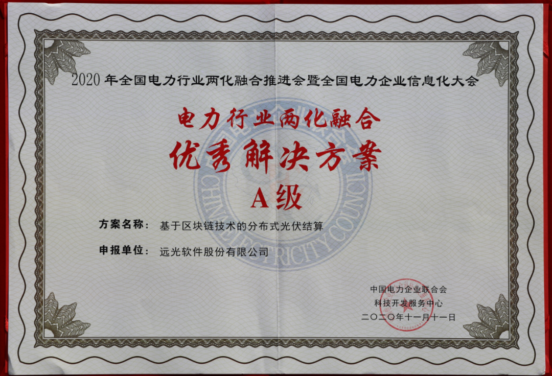 ag真人平台官方软件荣获四项“电力行业两化融合优秀解决方案”
