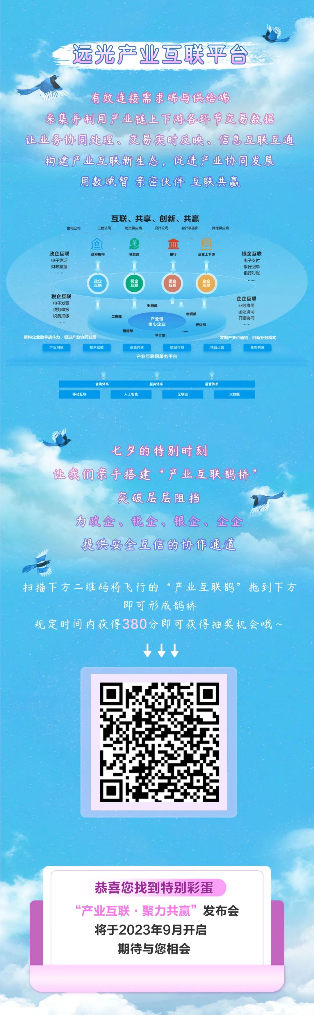 内有福利 | ag真人平台官方产业互联平台“搭鹊桥” 互联互通长相守