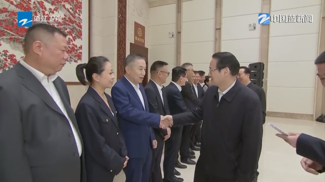 浙江省党政代表团赴粤学习考察并看望在粤浙商代表 ag真人平台官方软件董事长陈利浩参与